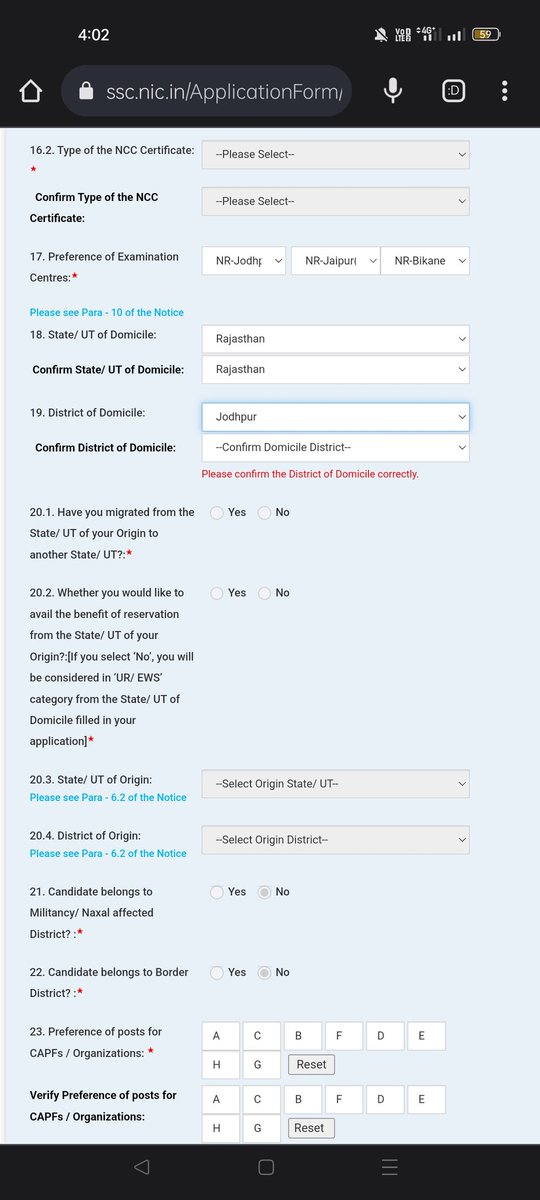 mlbishnoi029's tweet photo. Hello respected sir, 
SSC server is down last 4  days, we can't apply our forms , so please extend apply date of SSC GD recruitment, this is our humble request sir, please sir please 🙏
@SSCorg_in @ssc_chief @PMOIndia #SSCGD2022 #SSCGD https://t.co/b2ARUo0TUa