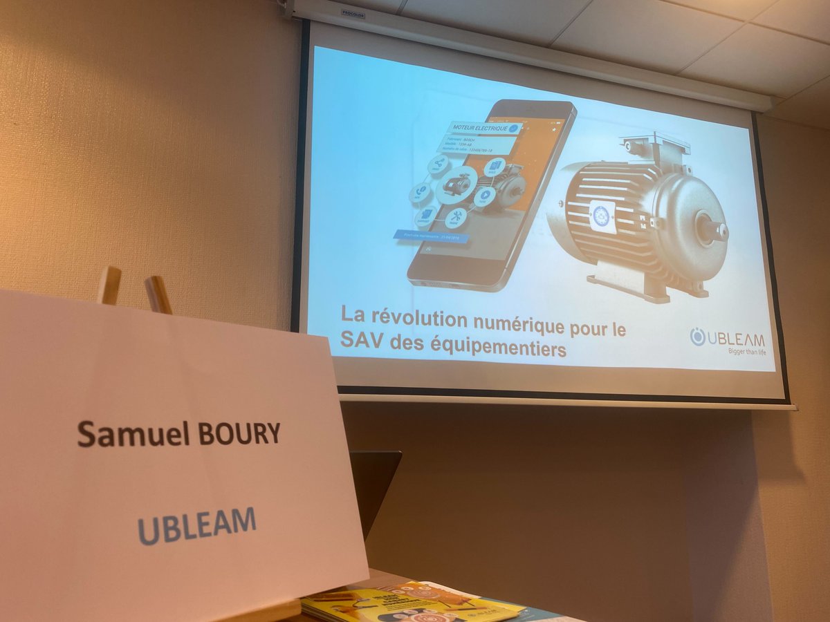 DAY 2 📅
Deuxième et dernier jour de salons pour l’équipe UBLEAM ! 👋
Un grand bravo à nos envoyés sur place (Kirwan Fievet, Samuel Blanquet, Samuel Boury) qui ont su mettre en avant notre savoir-faire. 👏
Merci à tous pour votre soutien ! 🫡
#maintenance #industriedufutur #iot
