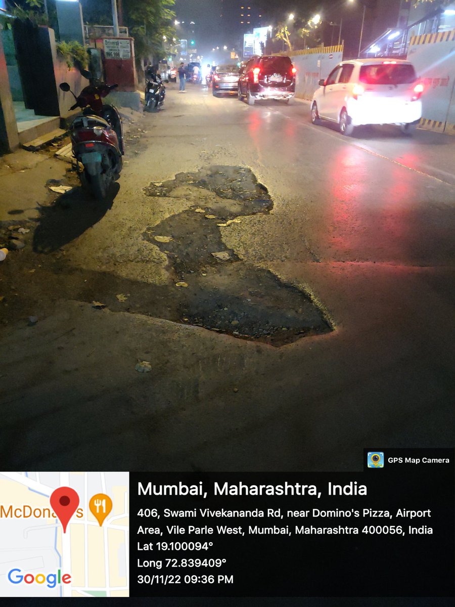BUS_IND's tweet photo. Bad road conditions are leading to bike accidents This one patch is needs to be repaired at the earliest...
#pothole #eyeopner #mumbairoads
@mybmc @MMRDAOfficial @advocaterakesh9 @mumbaimirror @mid_day @fpjindia @RoadsOfMumbai https://t.co/Fciu0xARvo