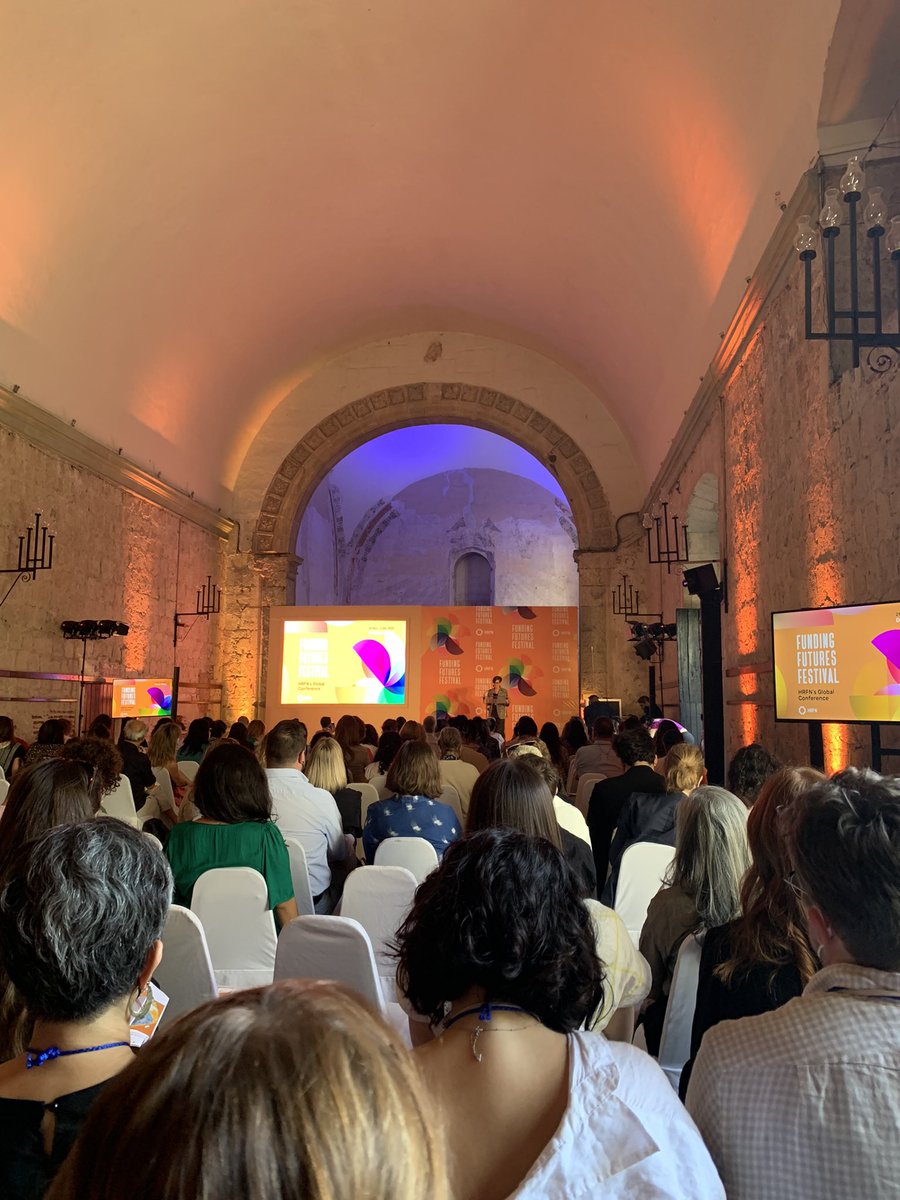 TanyaKhokhar's tweet photo. Beautiful start to #HRFN in this lovely space to celebrate our work together to advance #genderjustice and for funders to coordinate better and listen more to feminist movements. #fundingfuturesfestival #HumanRights https://t.co/Nvg7LwHkoQ
