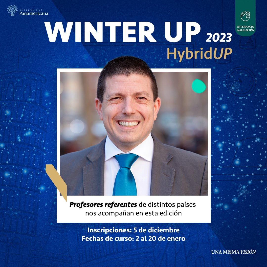 #WinterUP is coming! 🧣🎓
Este 5 de diciembre comienza el registro para tomar clases en línea y presenciales con profesores de distintos países. ¡Te esperamos!
