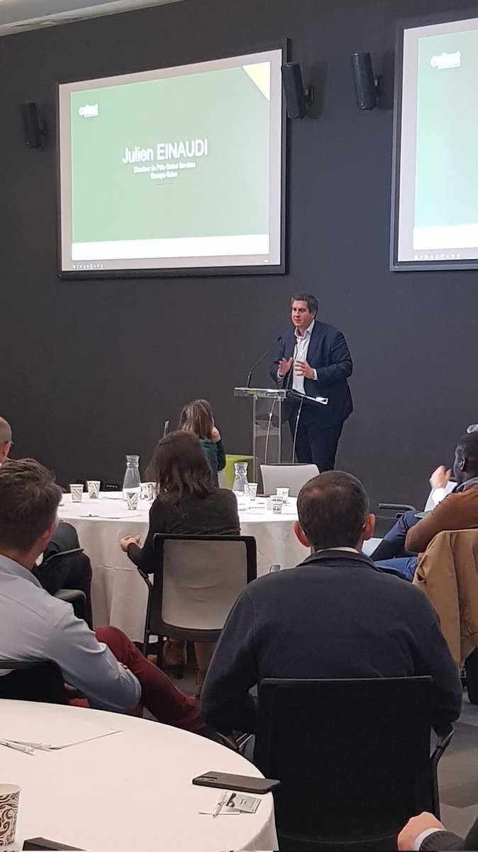 OrtecGroup's tweet photo. « Le Groupe Ortec est d’ores et déjà pleinement engagé en faveur du climat, à la fois pour réduire l’impact environnemental de ses activités et pour porter des solutions bas-carbone au service de ses clients. » @JulienEinaudi #ForumDécarbonationOrtec #OrtecGroup https://t.co/fnGNPbh5jZ