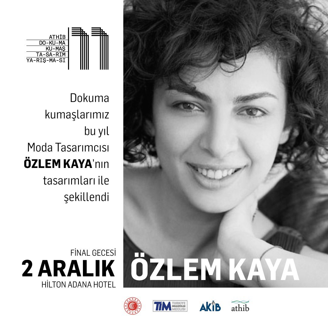 Dokuma Kumaşlarımız bu yıl Moda Tasarımcısı Özlem Kaya’nın tasarımları ile şekillendi. @ozlemkayaofficial #ATHİB #dokumakumaştasarımyarışması