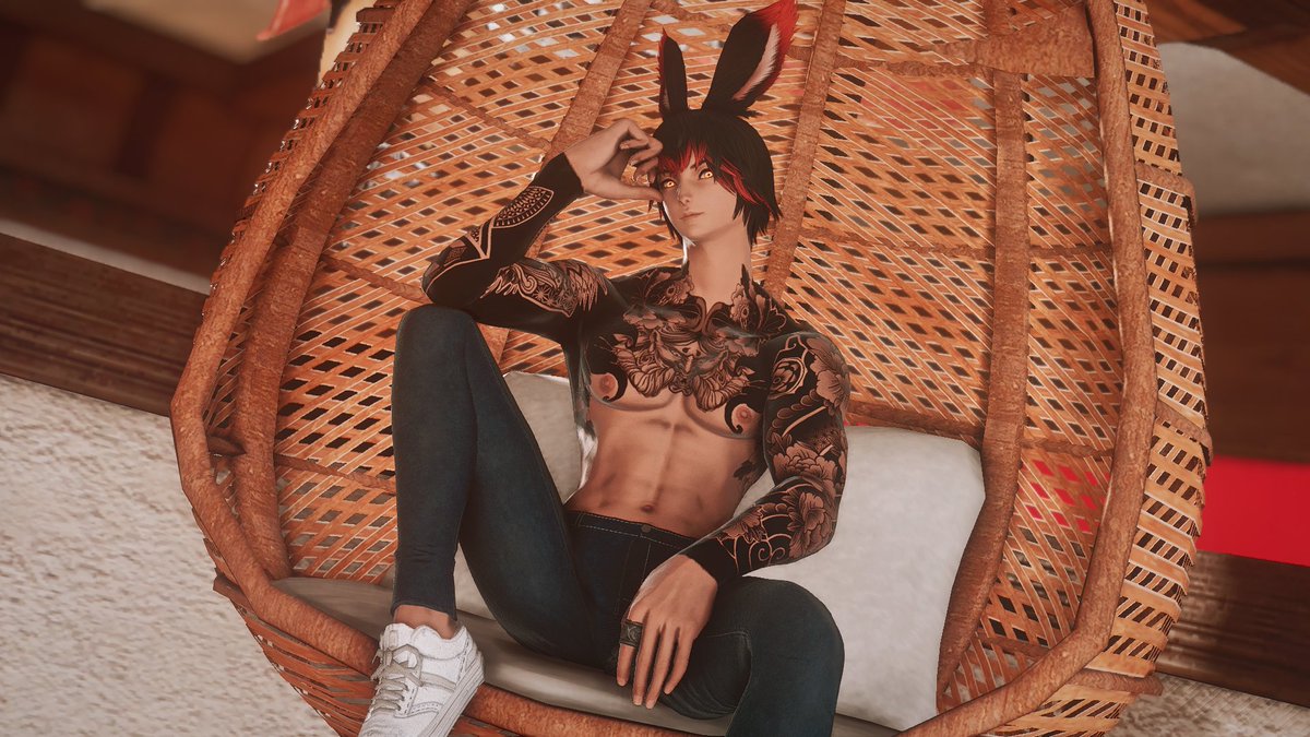 Kay_Bael's tweet photo. Wanna sit with me?
#GPOSERS #gpose #Viera #EorzeaPhotos #XIV_PICTCLIP #FF14SS #NenekoColorS https://t.co/jrn6i2uFGy