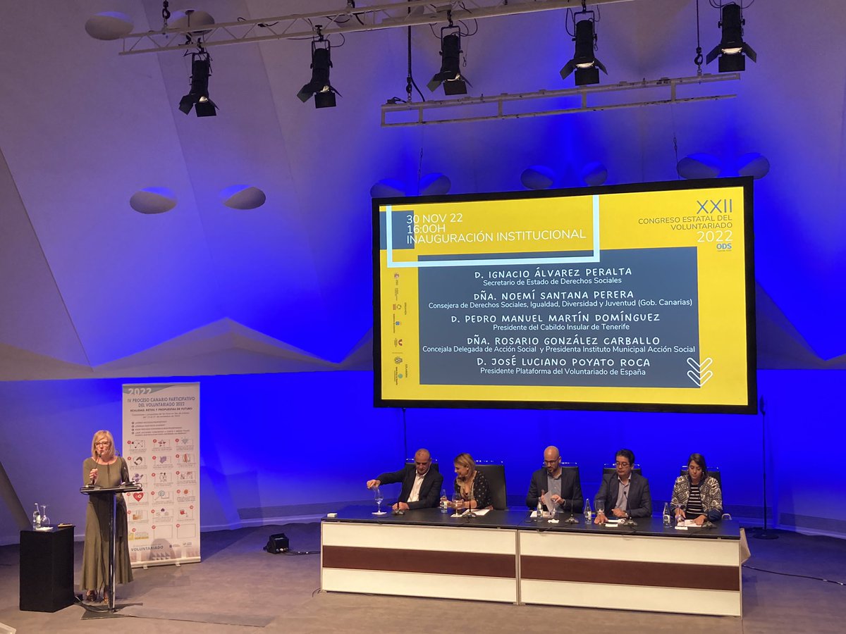 Avui des d’<a href="/acciocivicat/">Compte no operatiu</a> som al #22CongresoEstataldelVoluntariado per compartir experiències vinculades a l’impuls de les polítiques públiques de foment del #voluntariat. Presentarem el projecte del Catàleg i Diccionari de #Competencies del Voluntariat <a href="/dsocialscat/">Drets Socials i Inclusió</a> <a href="/XavierGodas/">Xavier Godàs</a>