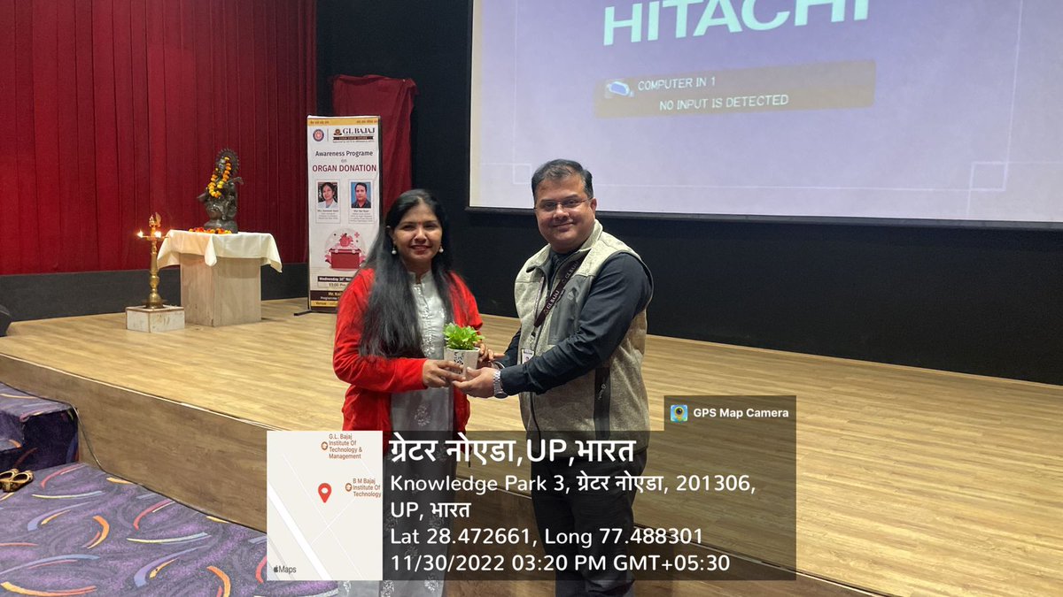 Kailash51858740's tweet photo. @Kailash51858740
@_NSSIndia
@NSSRDLucknow
Awareness Programe on Organ Donation  Wednesday 30 November 2022 
@glbajaj

Greater Noida https://t.co/qVzowDHu51
