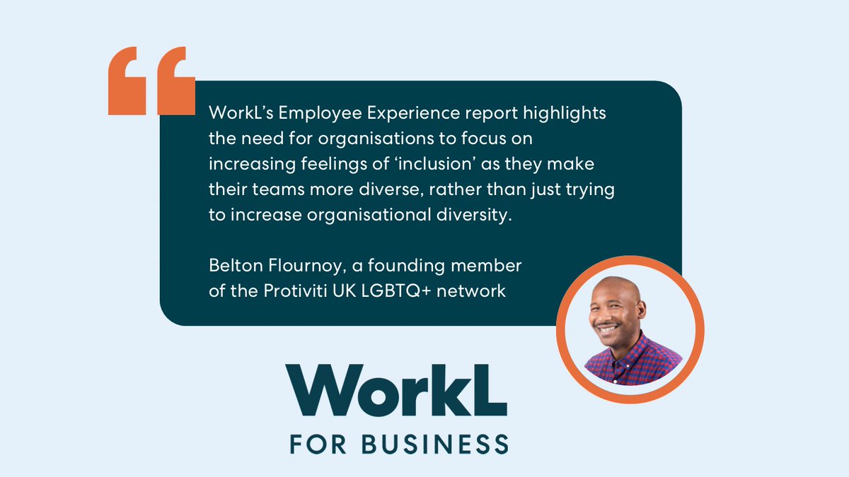 WorkLforBusines's tweet photo. Our 2022 Employee Experience Report is now live!
Thank you for the comment @AussieBelton
View the report here: https://t.co/0Wbm4EH397
#WorkLEXReport2022 #EmployeeExperience
#EmployeeEngagement #HR #HumanResources #business #management https://t.co/WHA7IfEeTh