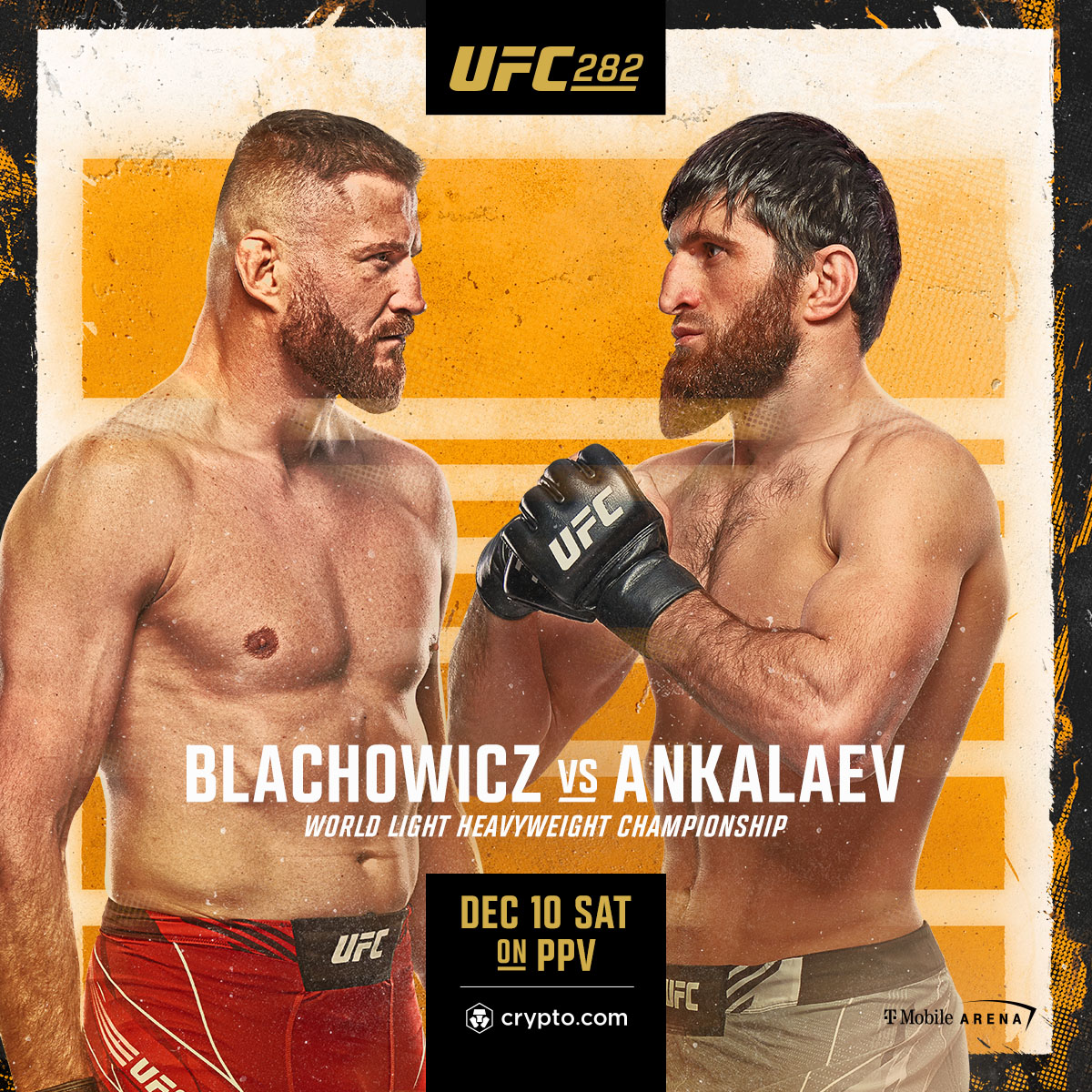 COMING IN WITH A 9-FIGHT WINNING STREAK 😱

Magomed Ankalaev gets his crack at UFC gold as he takes on former champion Jan Blachowicz for the vacant UFC Light Heavyweight title at #UFC282. 

Does he get the job done or does the belt go back to Poland?

Find out at #UFC282 📺