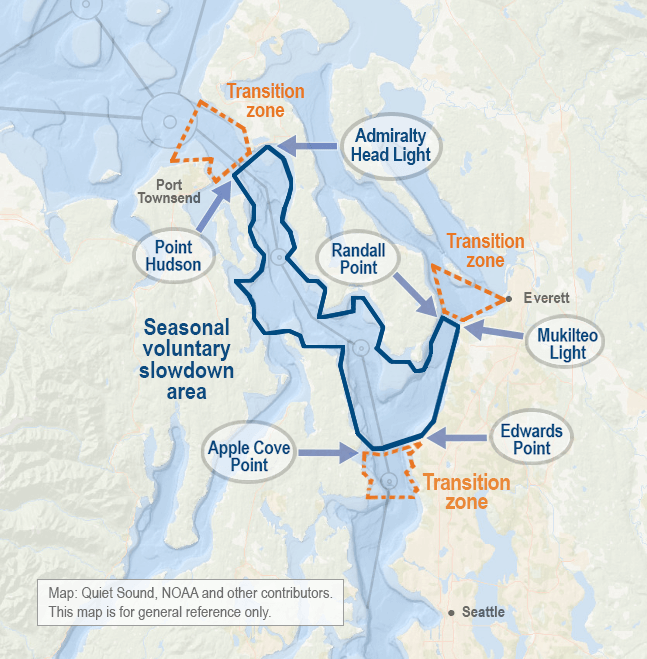 NOAAFish_WCRO's tweet photo. The Quiet Sound slowdown aims to expand the ECHO program borders, protecting Southern Residents as they move and hunt between Canada and Washington throughout the year. https://t.co/vdC7IHnUzx
#southernresidents #killerwhale #salmon #ESA #marinelife #whale #ocean #pugetsound https://t.co/MsECRSvTaR