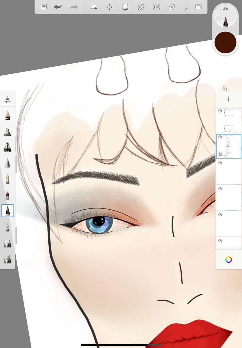 Well! Good evening! I decided to post my cocept art for my future makeup for <a href="/ether/">ETHER</a>! Soon u will see it! <a href="/visionofviii/">V</a> <a href="/CValley_/">CV</a>