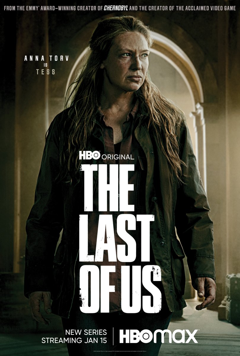 TheLastofUsHBO's tweet image. The smuggler. Anna Torv is Tess. #TLOUnaCCXP
