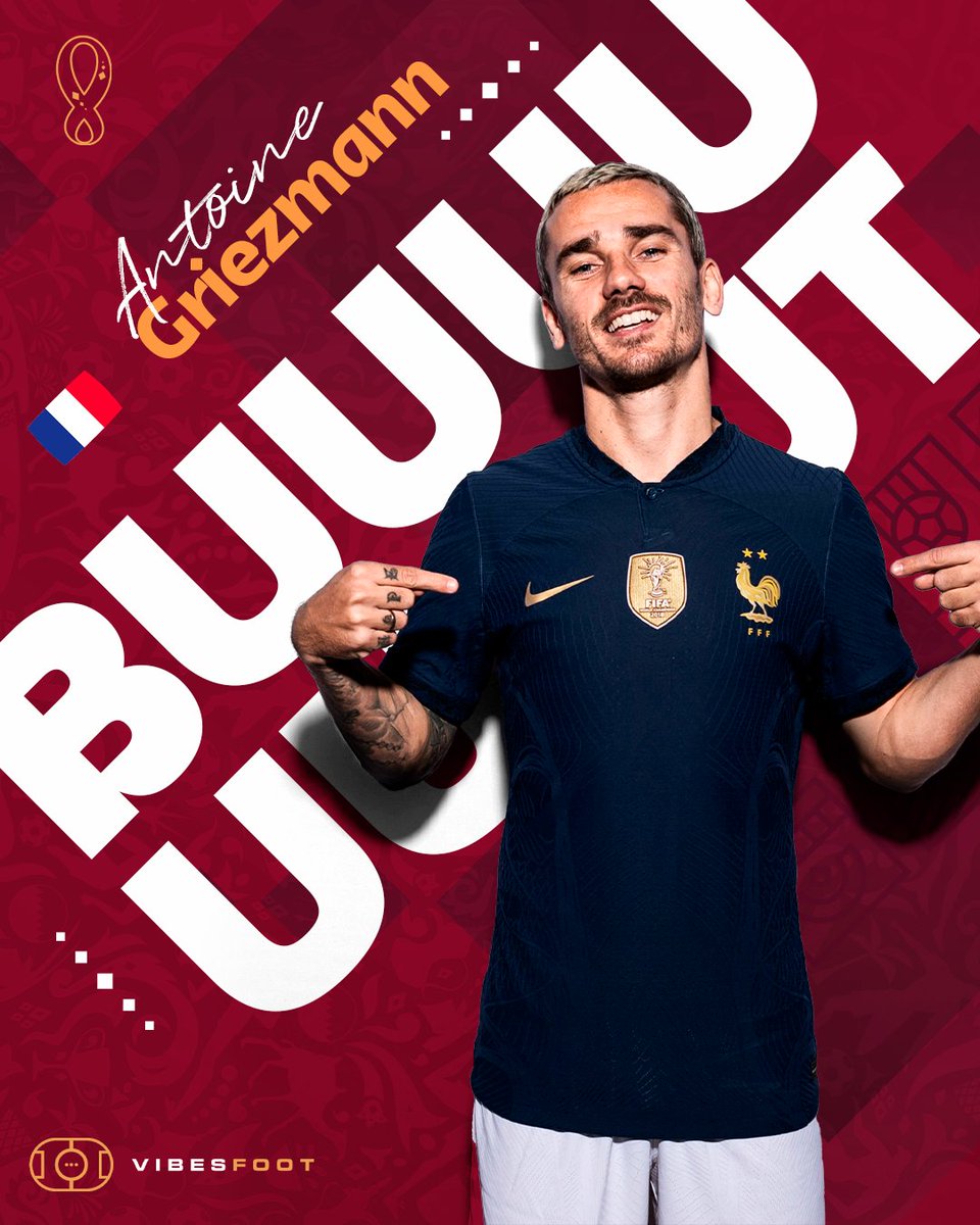 ⚽ BUUUUUUUUUUTTTT DE GRIEZMANN !!! OUIIIIIIIIIIIIII INCROYABLEEEEE 🇫🇷

🇹🇳 TUNISIE  1-1  FRANCE 🇫🇷

#FIFAWorldCup | #FRATUN