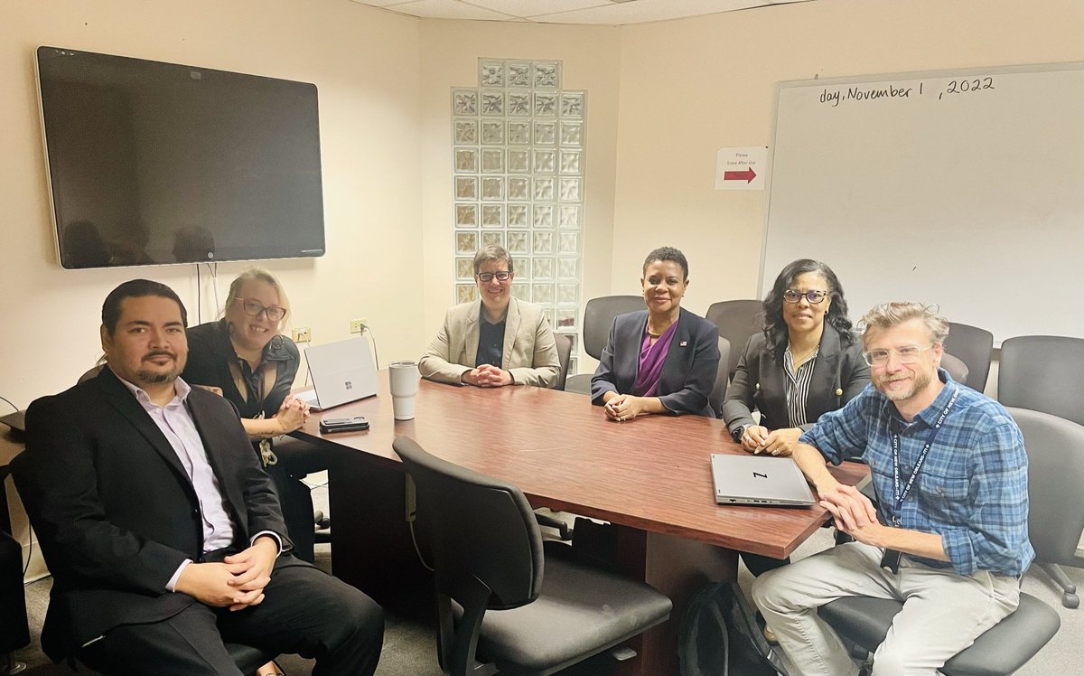 Great discussion today with New Orleans CIO <a href="/Kim_LaGrue/">Kim Walker LaGrue</a> and team about driving tech innovation to improve the lives and livelihoods of our communities, while mitigating harm, and protecting civil rights. We spoke too of our mutual admiration for <a href="/MitchLandrieu46/">Mitch Landrieu Archived</a> + <a href="/DeniceRoss46/">Denice W. Ross</a>.