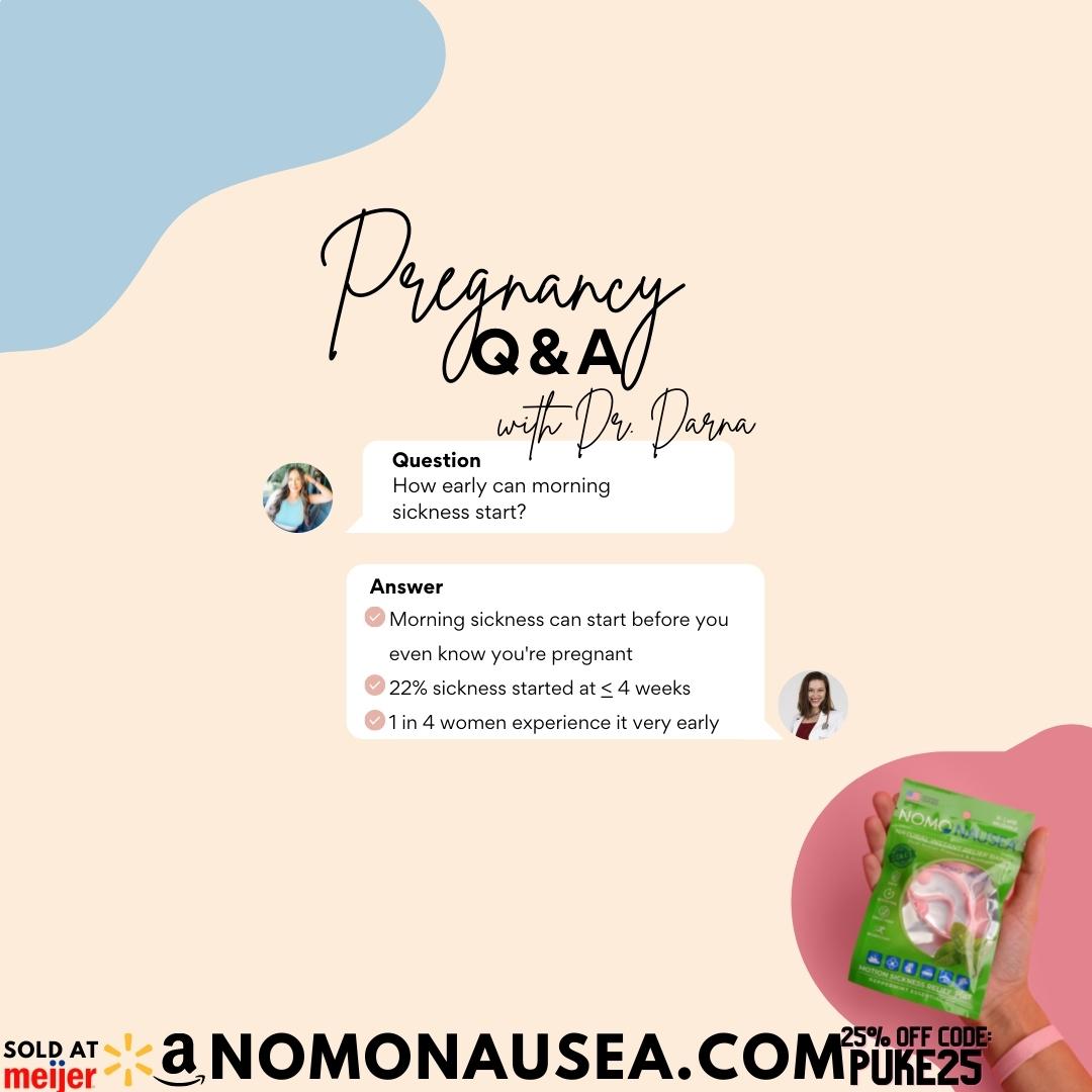 How early can morning sickness start? 💪
buff.ly/3ipDYbY

#MorningSicknessRelief #PregnancyTips #PregnancyPodcast #NoMoNausea