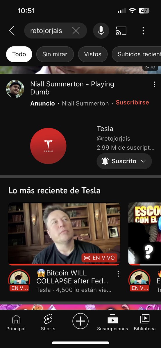 JORJAIS (@retojorjais) on Twitter photo Hola
<a href="/TeamYouTube/">TeamYouTube</a>
necesito ayuda urgente para recuperar mi canal que fue hackeado ,Alguien accedió y esta haciendo una transmision desde mi canal .no tengo acceso :youtube.com/@Teslaupx
podemos comunicarnos por dm Hola
<a href="/TeamYouTube/">TeamYouTube</a>
necesito ayuda urgente para recuperar mi canal que fue hackeado ,Alguien accedió y esta haciendo una transmision desde mi canal .no tengo acceso :youtube.com/@Teslaupx
podemos comunicarnos por dm