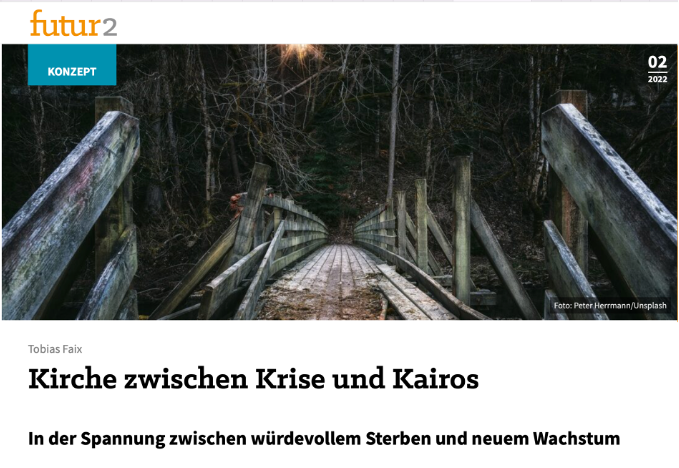 tobiasfaix's tweet photo. ich habe mal versucht meine Einschätzung zur derzeitigen Krise der Kirche für das Magazin future2 darzustellen mit Frage: Kann aus der Krise ein Kairos werden?
#future2 #Kirche #krise #kairos
https://t.co/EeyxzXjzeR https://t.co/a4d6uOqdlI