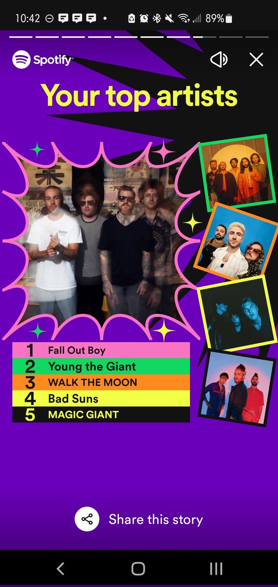 RageWolf16's tweet photo. Fan behavior for @falloutboy, as always.

Also shoutouts to @CarolineKole, @youngthegiant, @walkthemoon, @badsuns, @magicgiant, @fauxlicity, @flor, @TheWrecks, and @CHVRCHES my beloveds 💕 https://t.co/PG4SHfi58O