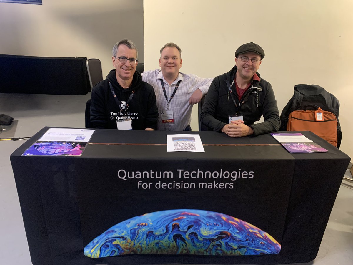 MeemersVa's tweet photo. Many thanks to our colleagues from @ARC_EQUS for joining us from Australia to spread the word about #Quantum! Come meet them at the Education Gallery if you’re at #QWC2022. @ConnectedDMV https://t.co/88oyE659fW