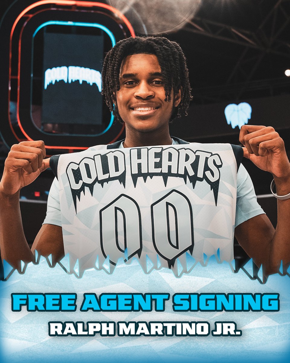 OFFICIAL: Ralph Martino Jr. has been signed to the Cold Hearts 🥶 Welcome to the family! 🙌 <a href="/Chosen_ram/">Ralph Martino Jr</a>