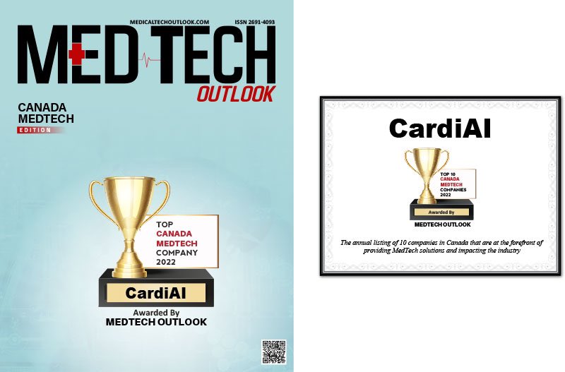 AnmolMD's tweet photo. Put that in Win column ✊✊🦾

#CardiAI is changing healthcare 

So proud of my team. 

CardiAI is a TOP 10 Canadian MedTech companies for 2022 https://t.co/rU3OLHgWoL