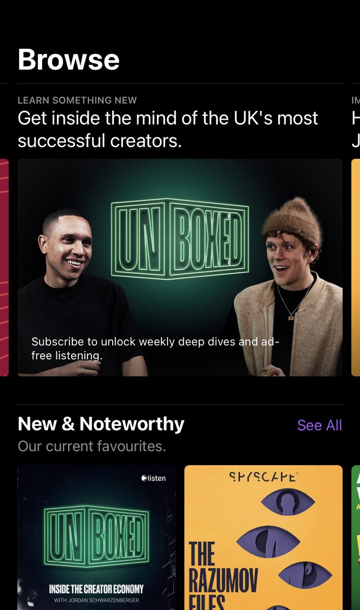 Get inside the mind of <a href="/jordanerschwarz/">Jordan Schwarzenberger</a>, manager of the <a href="/Sidemen/">Sidemen</a> on his new #podcast UNBOXED!