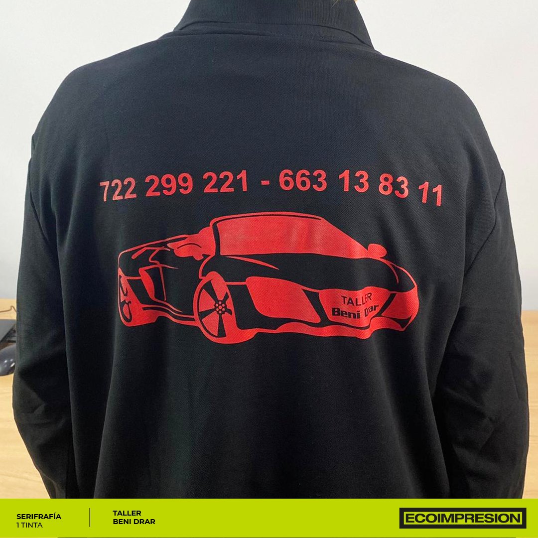 ecoimpresion's tweet photo. Camiseta de manga larga con estampado en serigrafía a un solo color para el taller Beni Drar.  Ya sabes, personaliza la ropa de tu empresa con nosotros. #ropadetrabajo #serigrafia #empresa #detalles #ecoimpresion https://t.co/unHYvx8tJK