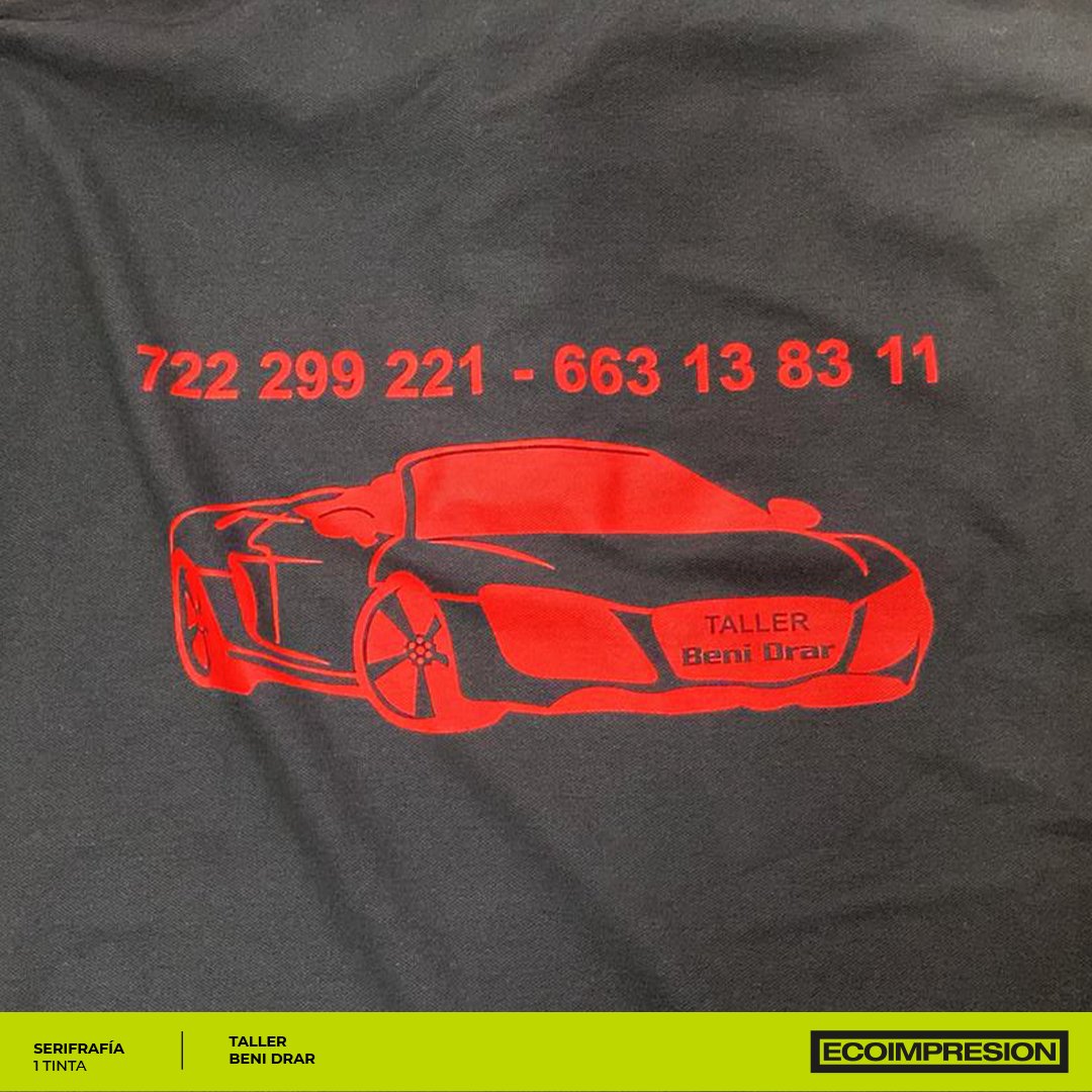 ecoimpresion's tweet photo. Camiseta de manga larga con estampado en serigrafía a un solo color para el taller Beni Drar.  Ya sabes, personaliza la ropa de tu empresa con nosotros. #ropadetrabajo #serigrafia #empresa #detalles #ecoimpresion https://t.co/unHYvx8tJK