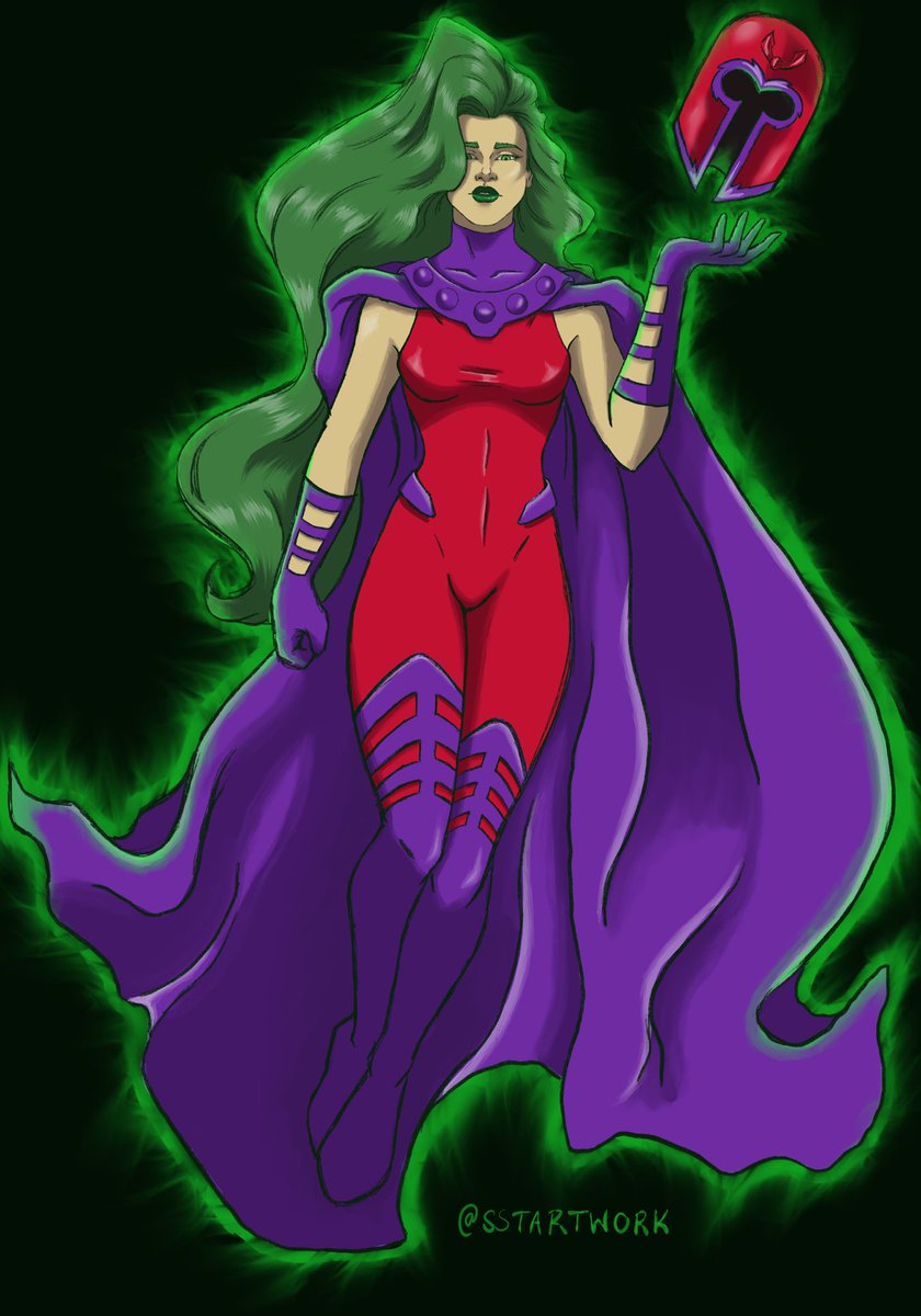 SSTArtwork's tweet photo. #Polaris
Did a #Magneta (alternate universe gender swapped #magneto) and a million other variants. Catch them in the thread!
#xmen #xmen97 #xmenred https://t.co/BMykaiJjg3