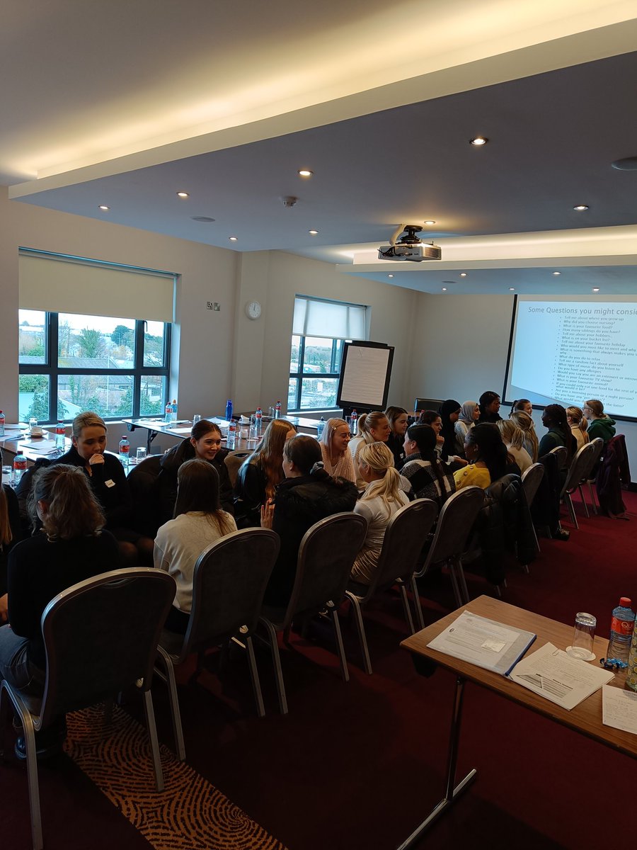 NPQD_CHB's tweet photo. 1st year student nurses engaging in a 'Getting to Know Me' activity. We found out some fun facts about our @DCUSNPCH 1st year nursing students ahead of their clinical placements &amp; explored the importance of knowing our patients @DunningBronagh @Carrie2127 @ConnollyNursing https://t.co/JipjGqi7Xv