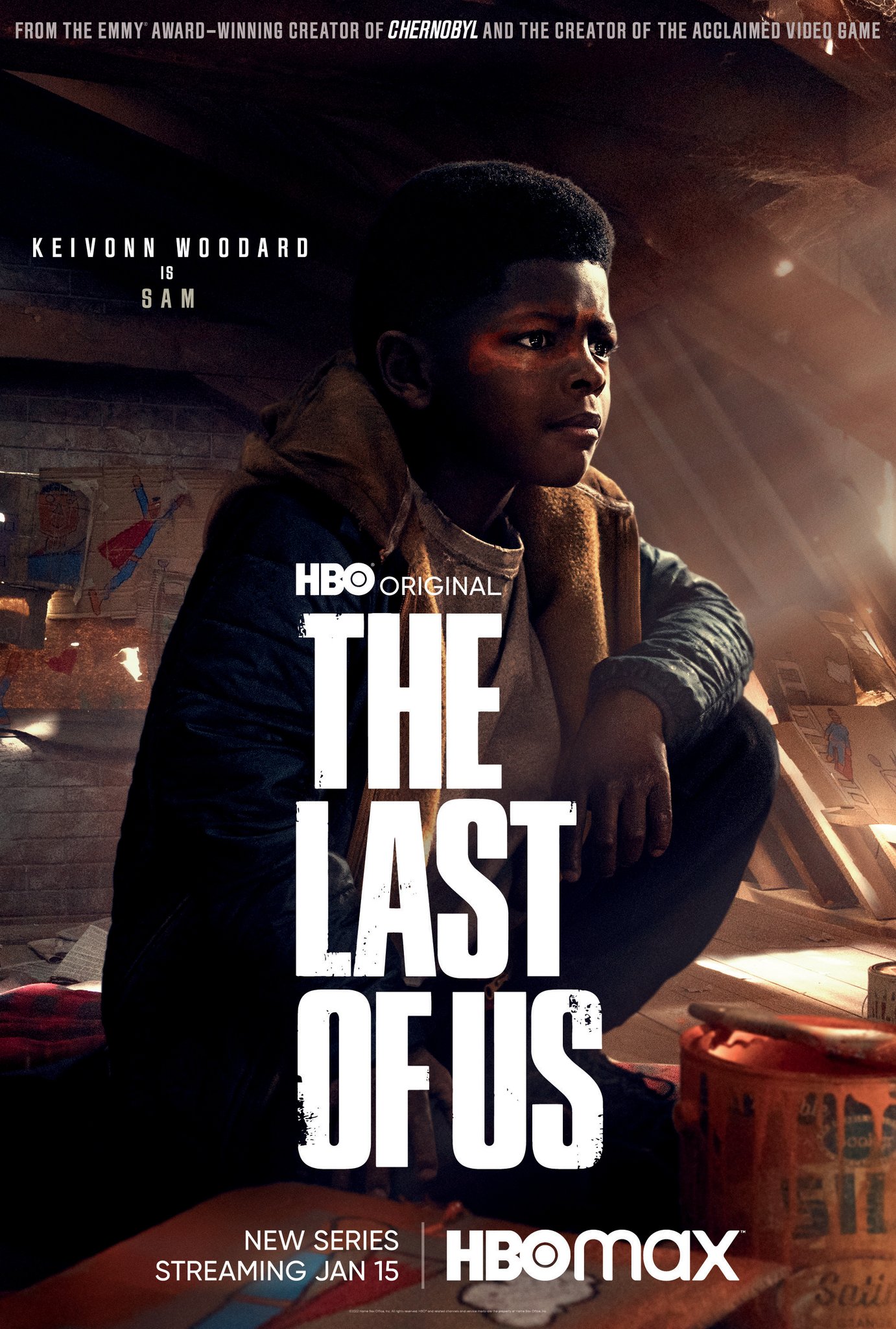 The Last of Us HBO karakterposters op Streamz