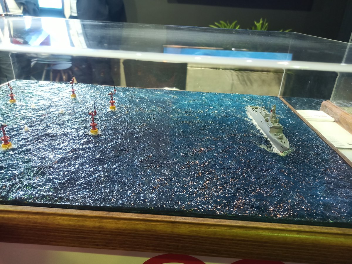 BlitzFalconINT's tweet photo. The most creative cost friendly expo stand I saw in #IDEAS22
Turkish "Koc" company stand, they specialize in Sonar technology https://t.co/sXAu2KztLX