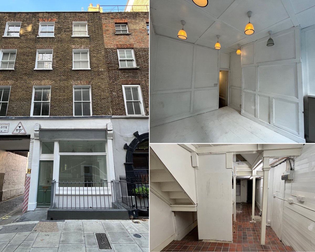 Now Available: 26 Tottenham Street. Up to 469 sq ft. #London #ToLet #Office #Retail #RobertIrvingBurns rib.co.uk/commercial/sea…