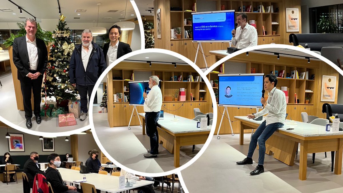 A big thank you from <a href="/TokyoFinTech/">Tokyo FinTech</a> to our outstanding speakers last night:
- <a href="/yuki21385720/">Yuki Kishi</a> from <a href="/Suslab1/">Sustainable Lab Inc. (サステナブル・ラボ)</a> 
- <a href="/roblesman/">Rob Leslie</a> from <a href="/GBRSedicii/">Sedicii</a> and <a href="/nillion/"></a> 

Thanks to <a href="/spacesworks/">Spaces</a> for hosting us!