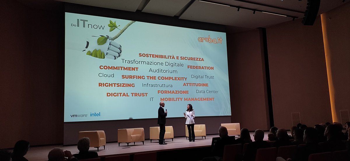 In una slide il sunto delle conversazioni durante l'evento di inaugurazione del nuovo data center di <a href="/Arubait/">Aruba S.p.A.</a> 

#30novembre  #technologies 

<a href="/impresacity/">impresacity.it</a> <a href="/channelcity/">channelcity.it</a>