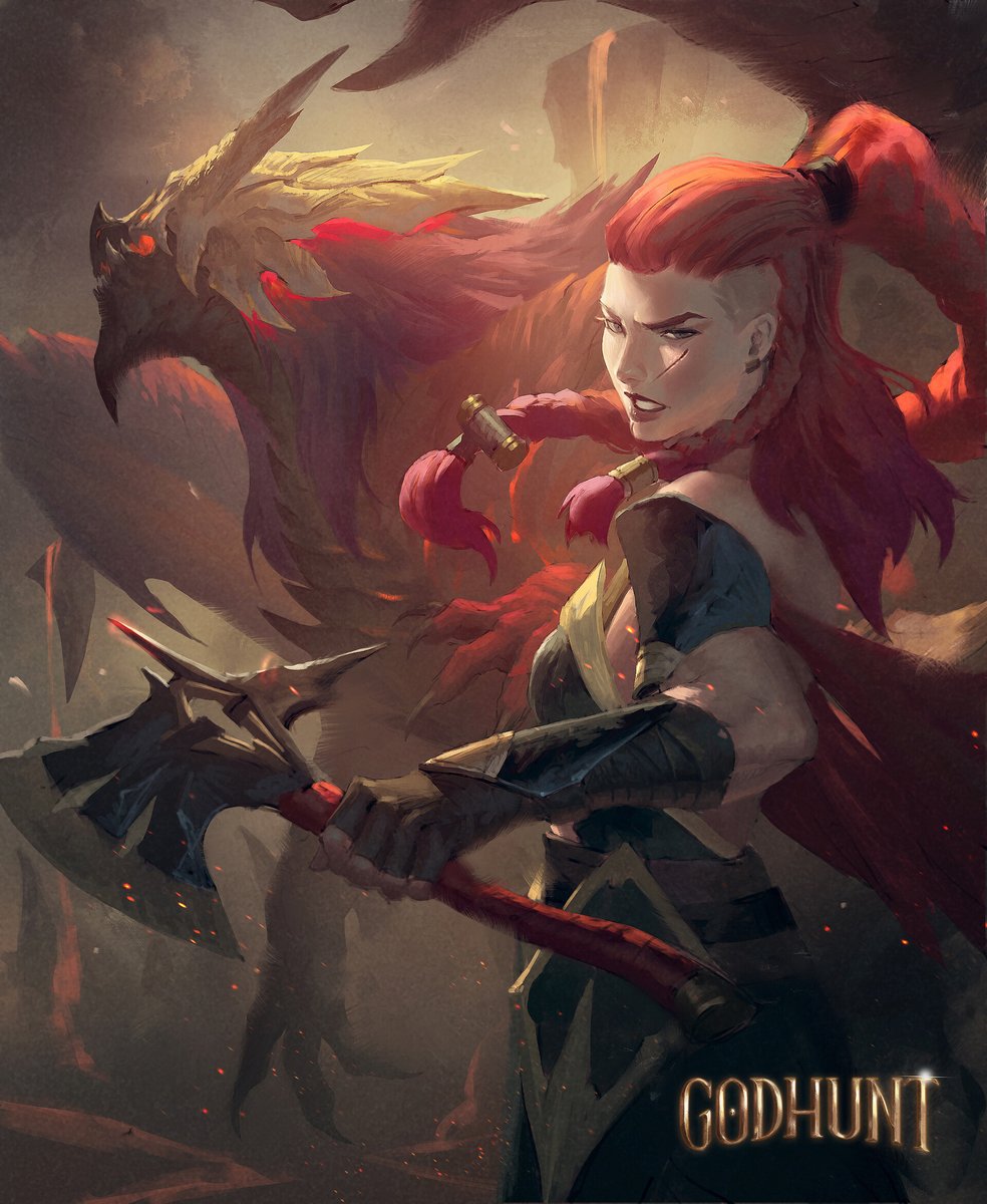 GODHUNT: Furies of Uskarr
character initial concept by Mace Tan