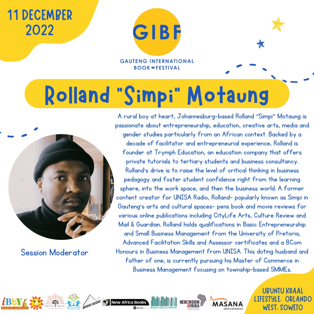 10h00 to 11h 00 🎟️quicket.co.za/events/186619-…

Introducing the panelists @bulelwamabasaMY LAND OBSESSION  #pulanemlilompondoTHINGS MY MOTHER LEFT ME  #tshidisomoletsane JUNX with <a href="/rollution01/">RollandSimpiMotaung</a> moderating the conversation. Titles are available from <a href="/book_capital/">Book Circle Capital 📚</a>