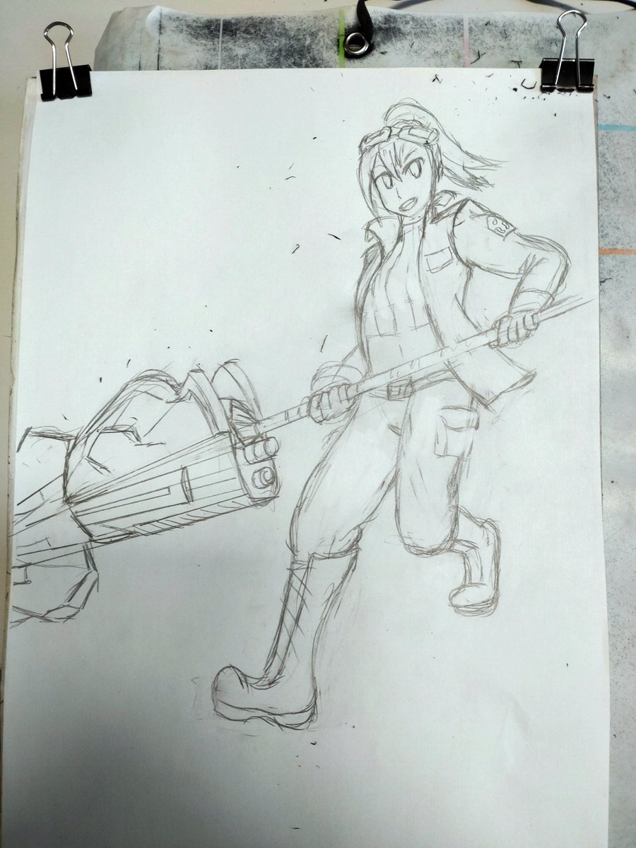 LuxiaArt's tweet photo. #LeDoodleDuMidi
Lisa est beaucoup trop enthousiaste pour son bien.
#oc #originalCharacter #GodEater https://t.co/6xfgqUNr4d