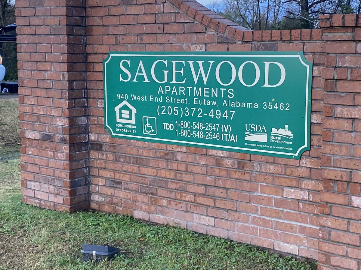 Damage from Eutaw this morning where overnight storm’s tore the roof off this apartment complex building. <a href="/CBS_42/">CBS 42</a> <a href="/gannweather/">Ashley Gann</a>