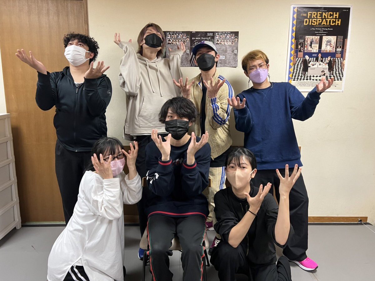 ryomotoki's tweet photo. 舞台『雨と無知』
今日から原田が合流してようやく全員揃いました！

稽古も折り返し
皆様、お楽しみに‼︎

チケットはコチラ↓
https://t.co/iUNOpCTcBZ https://t.co/zA2Rq83NC8