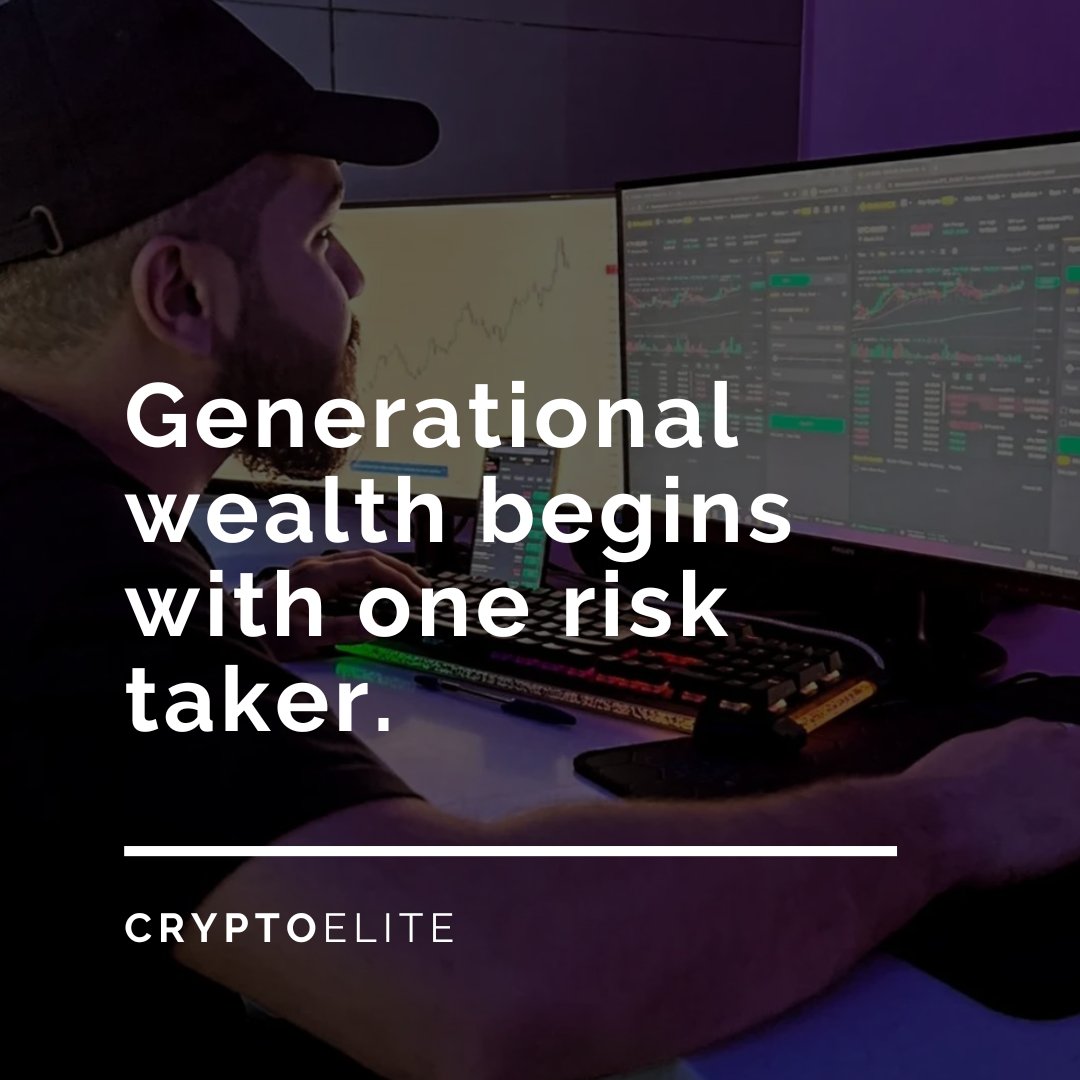 CryptoElitelb's tweet photo. Good morning #cryptofam 🖤 

Just a reminder - it's either: one day or day one. It's your decision. 😎 https://t.co/081xjOcr6v
