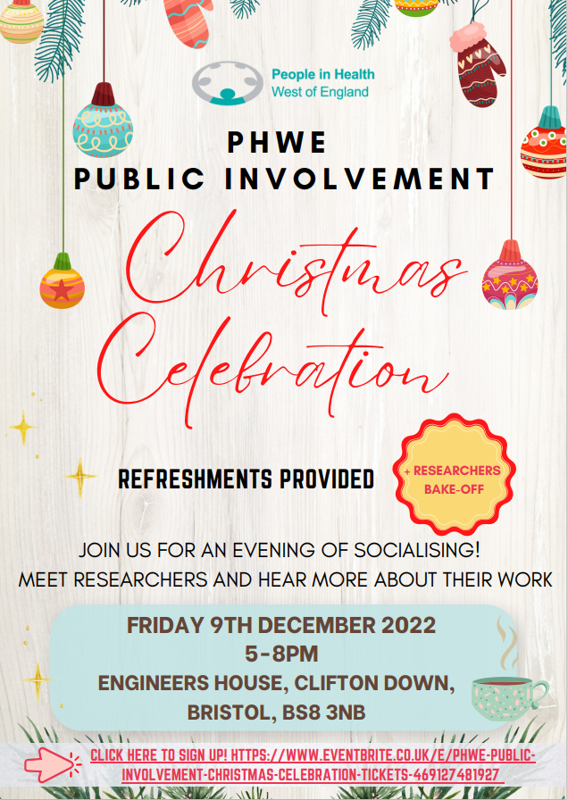 If you would like to join us please sign up eventbrite.co.uk/e/phwe-public-… before Friday 2nd December