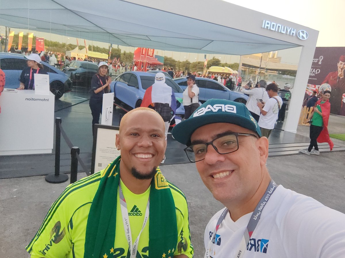 ueldercleber's tweet photo. Ação promocional na Copa do Mundo no Catar
#Hyundai #GoaloftheCenntury #WorldCup #RN22e https://t.co/62SPjQsjfG