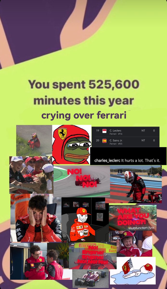 maybe if ferrari hadnt screwed up much, we wouldnt have spent 525,600 minutes crying over their strategy choices