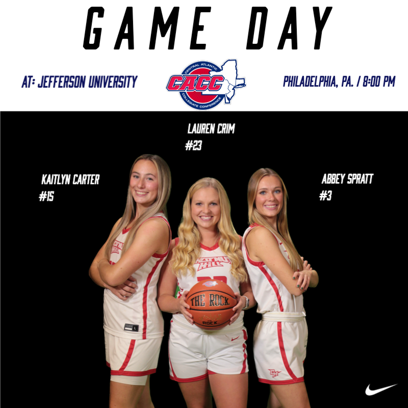 CHCAthletics's tweet photo. Today is game day for the women's basketball team as they face off against Jefferson University at 8:00pm. Make sure to tune into the live on the official CACC website!!
#ROLLOUTGRIFFS #GRIFFNATION #WBASKETBALL https://t.co/XHllpPsSgX