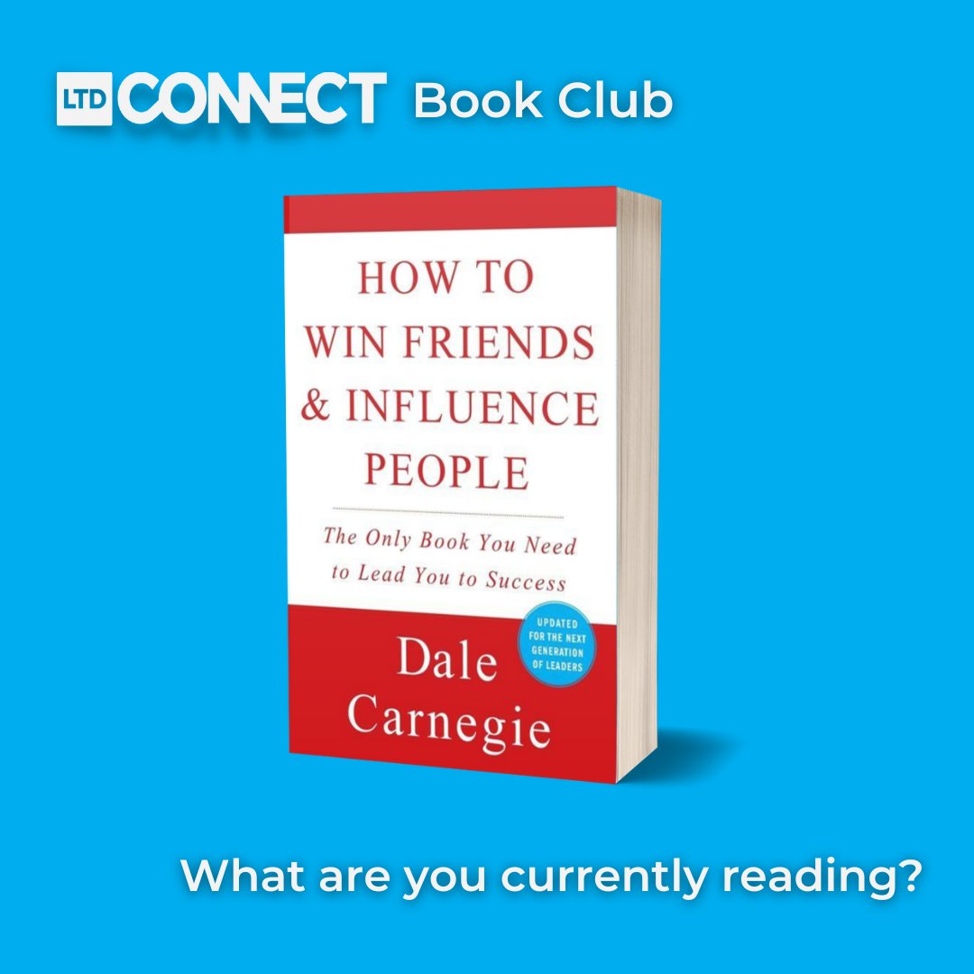 We're currently reading How to Win Friends &amp; Influence People by Dale Carnegie! What book are you reading? 📚