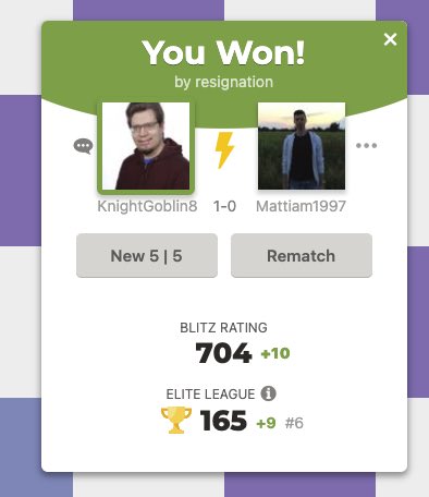 knightgoblin8's tweet photo. 700 in Blitz! :) Let’s go! #chess https://t.co/quwB1M1IZG
