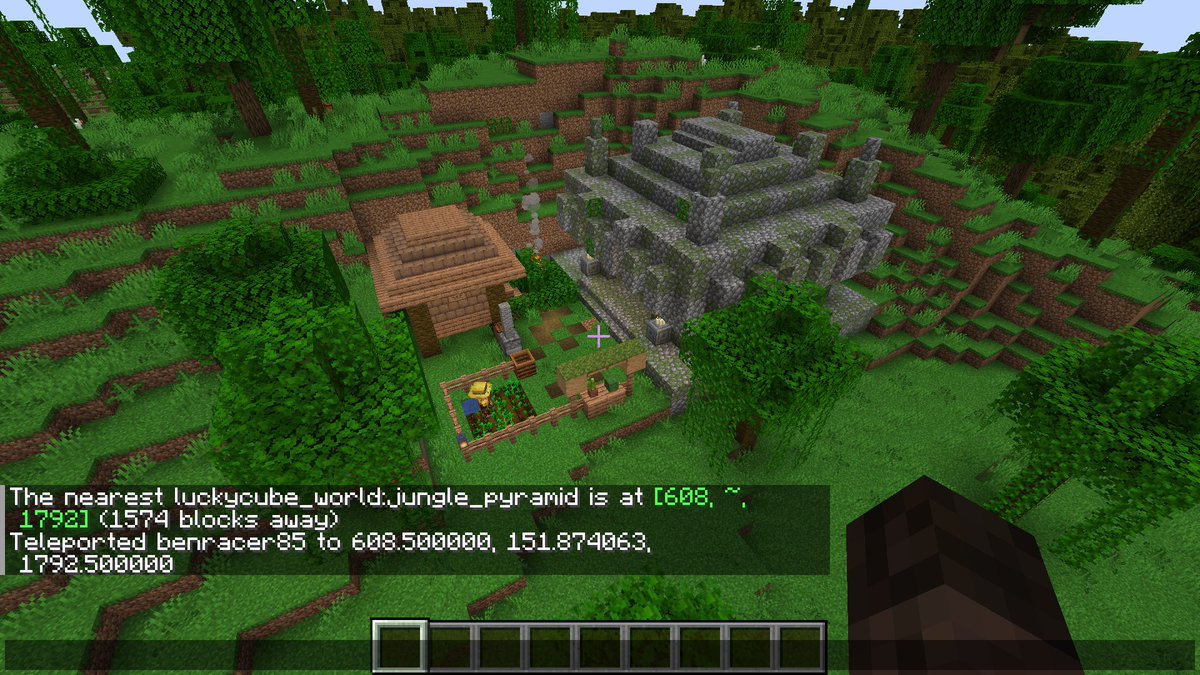 benracer85's tweet photo. Mise à jour du #datapack @Minecraft de #Luckycube avec sa propre #Jungle_Pyramid dont les souterrains sont inspirés de celle de @SystemZee et qui apparait dans le biome "Sparse_Jungle".
@Mojang @FrMinecraft @minecraft_fra #ArcheologyUpdate https://t.co/rHz47R2tua