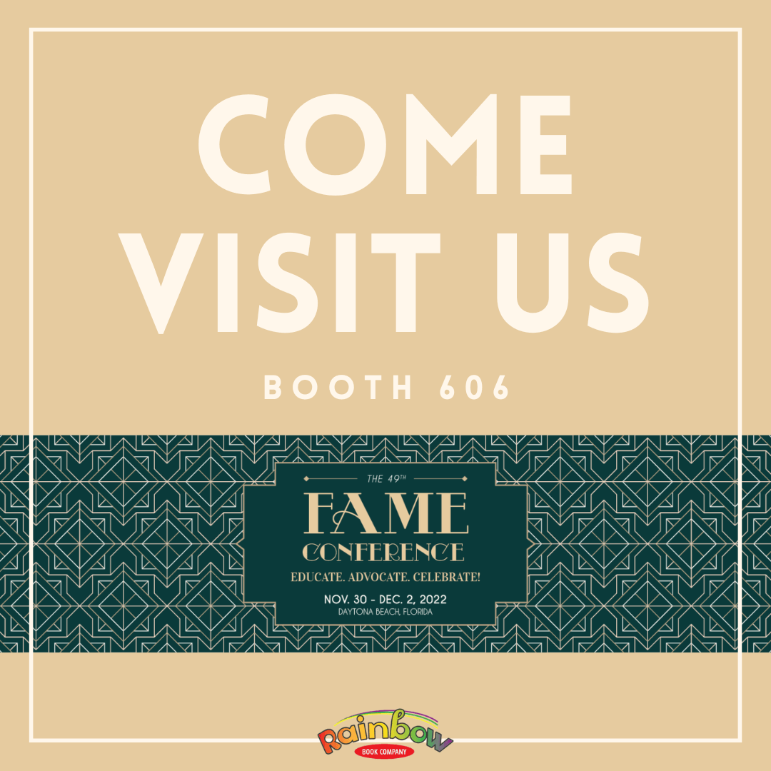 Got any plans for today, tomorrow, or Friday? We’re at FAME! Visit Andrew at Booth 606 to look through some books and enter to win a Super Pete plush!

#FAME #FAME2022 <a href="/FloridaMediaEd/">FAME</a>