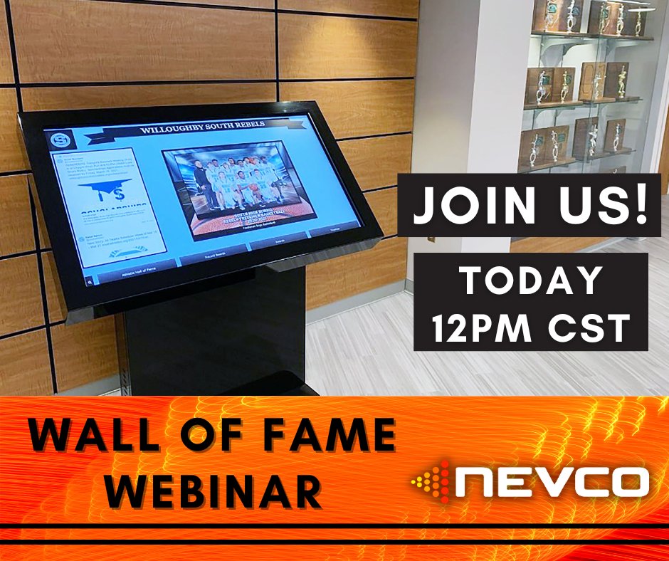 Celebrate everything that makes your school special with <a href="/WallOfFameVS/">Wall of Fame®</a>! DON'T MISS our final webinar TODAY 11/30 to learn more and get 5% off your order for attending. ▶ REGISTER NOW: info.nevco.com/WOF-Register-1…

#WallofFame #Legacy #Tradition #NevcoBuilt