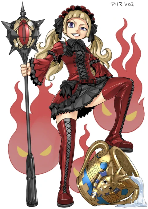ゲトメア未実装だったキャラたち。まだまだいっぱいいたのに・・・。お疲れ様でした。 